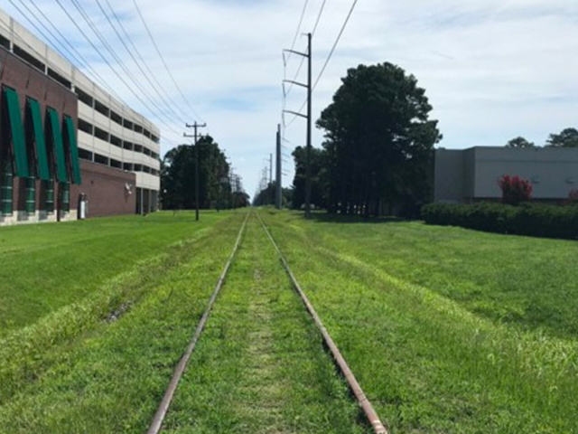 Virginia Beach Trail Rail Road Path