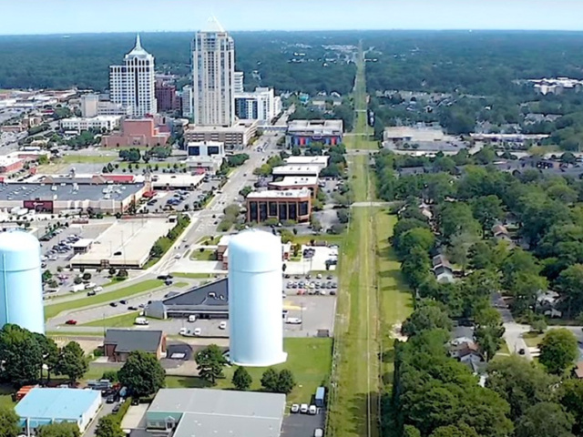 Virginia Beach Trail Aerial View