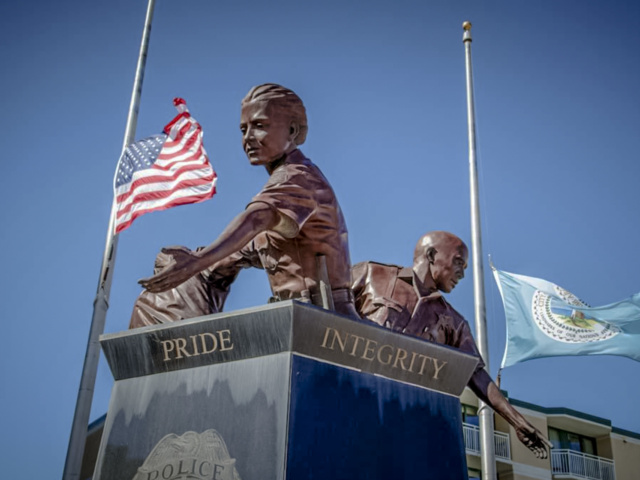 Law Enforcement Memorial for Public Art Page Slider