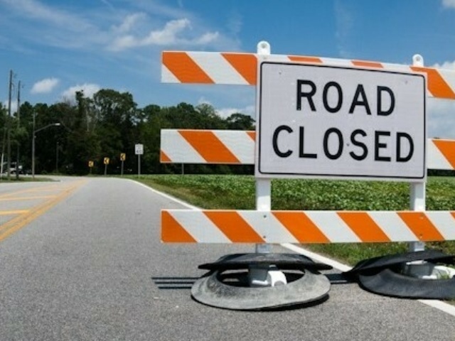 Road Closed Sign