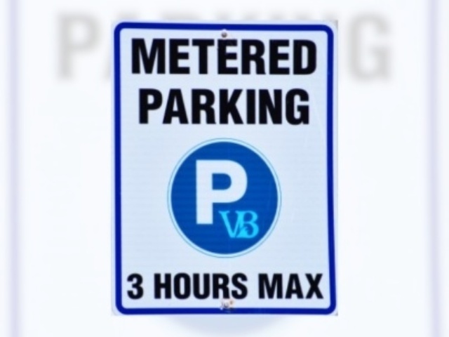 Metered Parking Sign 3 Hrs