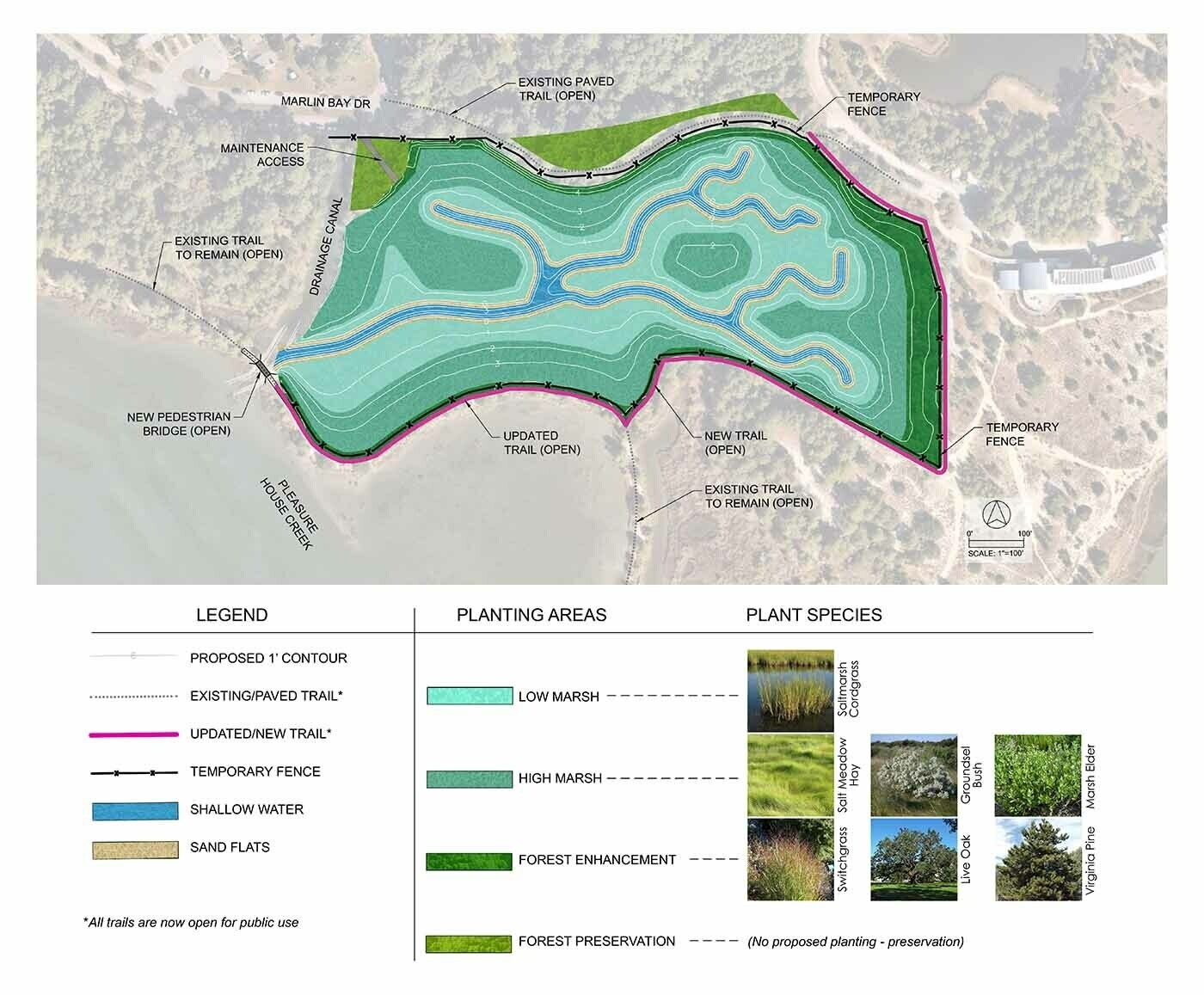 PHP Exhibit Trails Fence