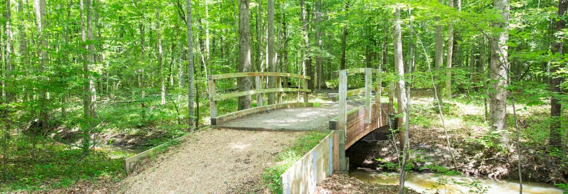 West Neck Creek Wooden Bridge