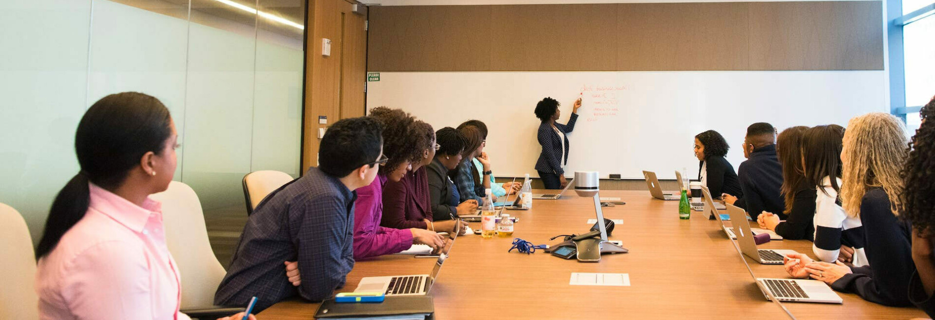 Meeting in Conference Room